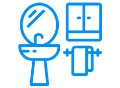 Imóvel com banheiro