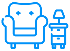 Imóvel com mobília